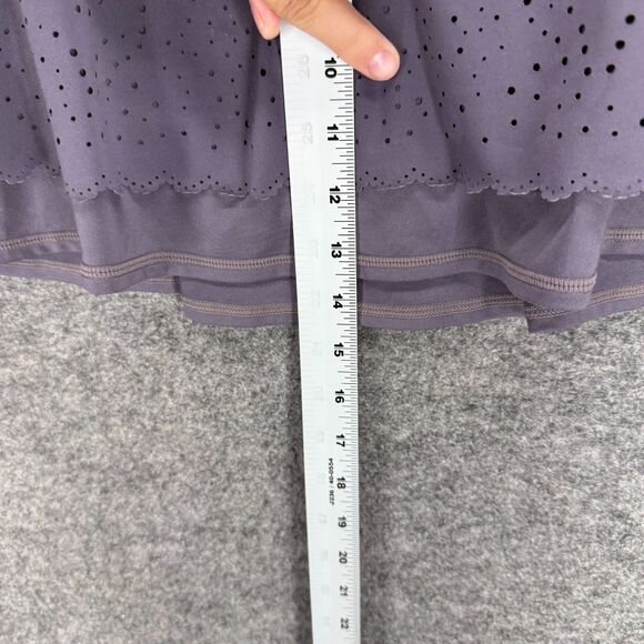 Ideology Skort Women M Medium Gray Mini Short Lined Pull On Mid Rise Casual - Picture 5 of 7